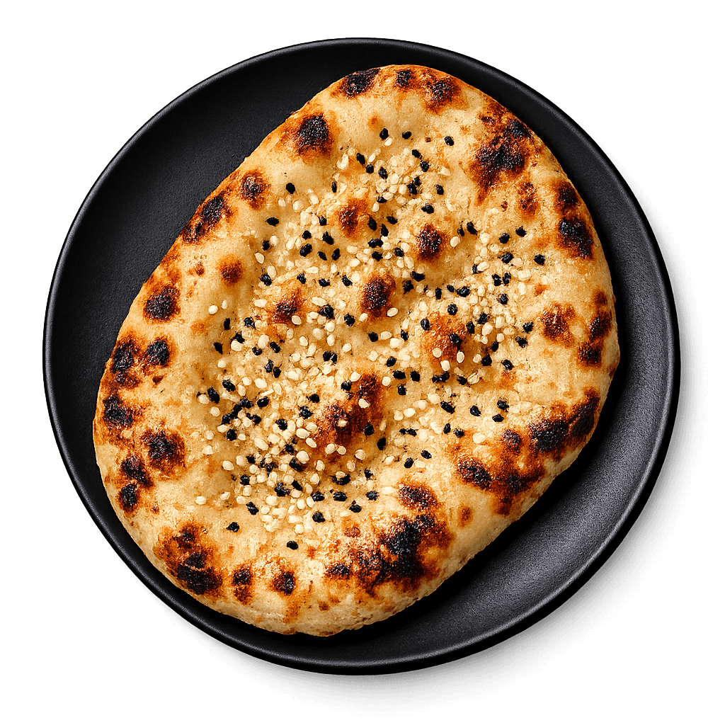 Sesame Naan